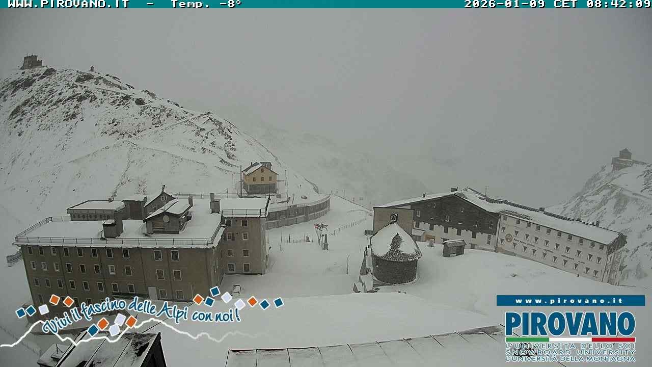 Archiv Foto Webcam Stilfserjoch, Albergo Quarto Pirovano
