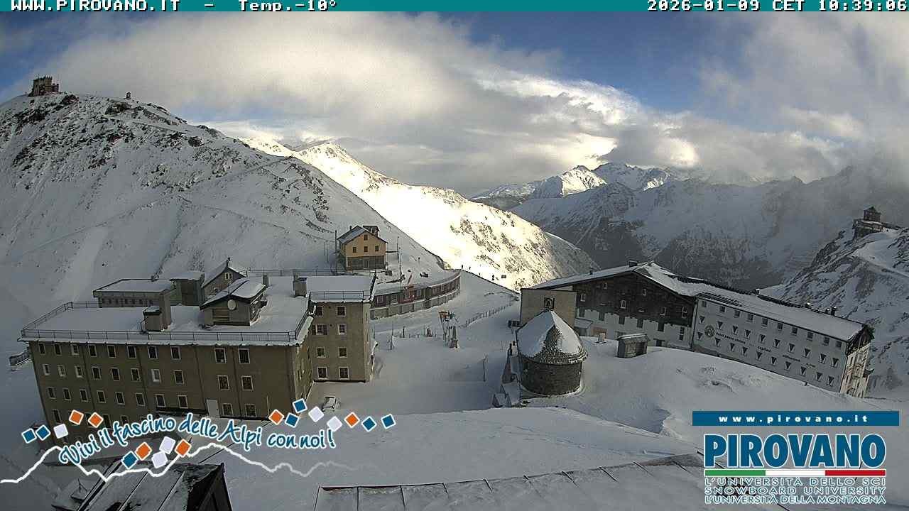 Archiv Foto Webcam Stilfserjoch, Albergo Quarto Pirovano