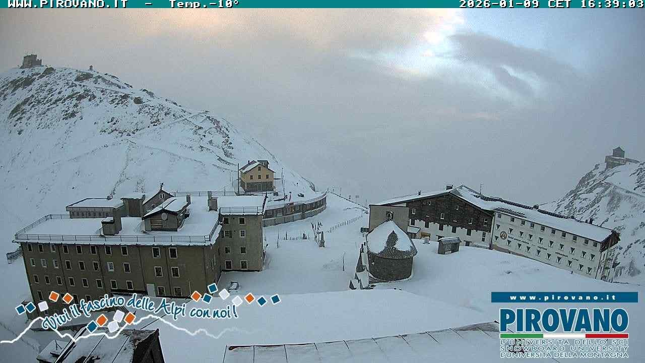 Archiv Foto Webcam Stilfserjoch, Albergo Quarto Pirovano