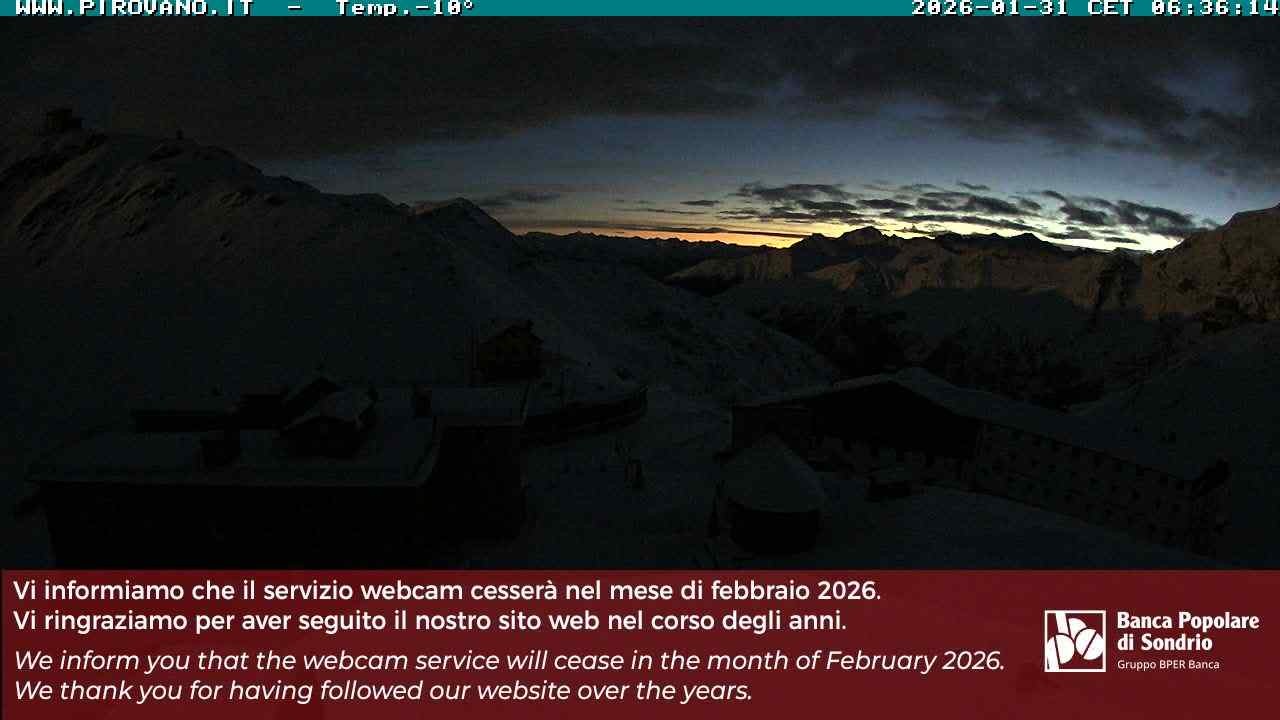 Archiv Foto Webcam Stilfserjoch, Albergo Quarto Pirovano