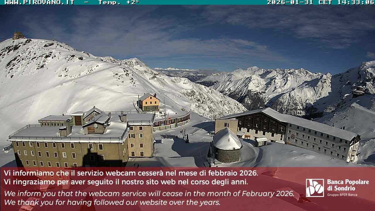 Archiv Foto Webcam Stilfserjoch, Albergo Quarto Pirovano