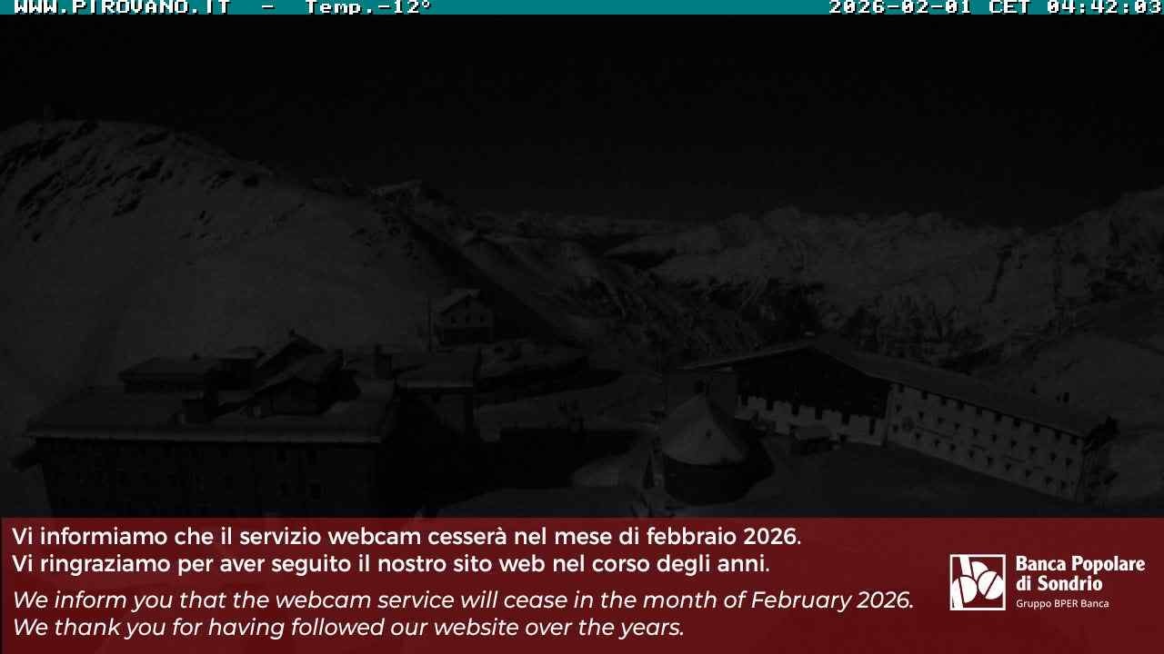 Archiv Foto Webcam Stilfserjoch, Albergo Quarto Pirovano
