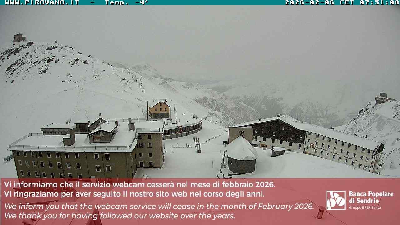 Archiv Foto Webcam Stilfserjoch, Albergo Quarto Pirovano