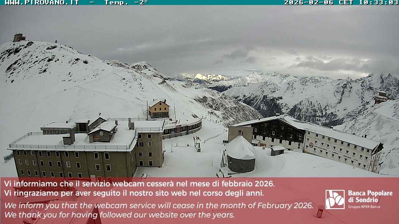 Archiv Foto Webcam Stilfserjoch, Albergo Quarto Pirovano