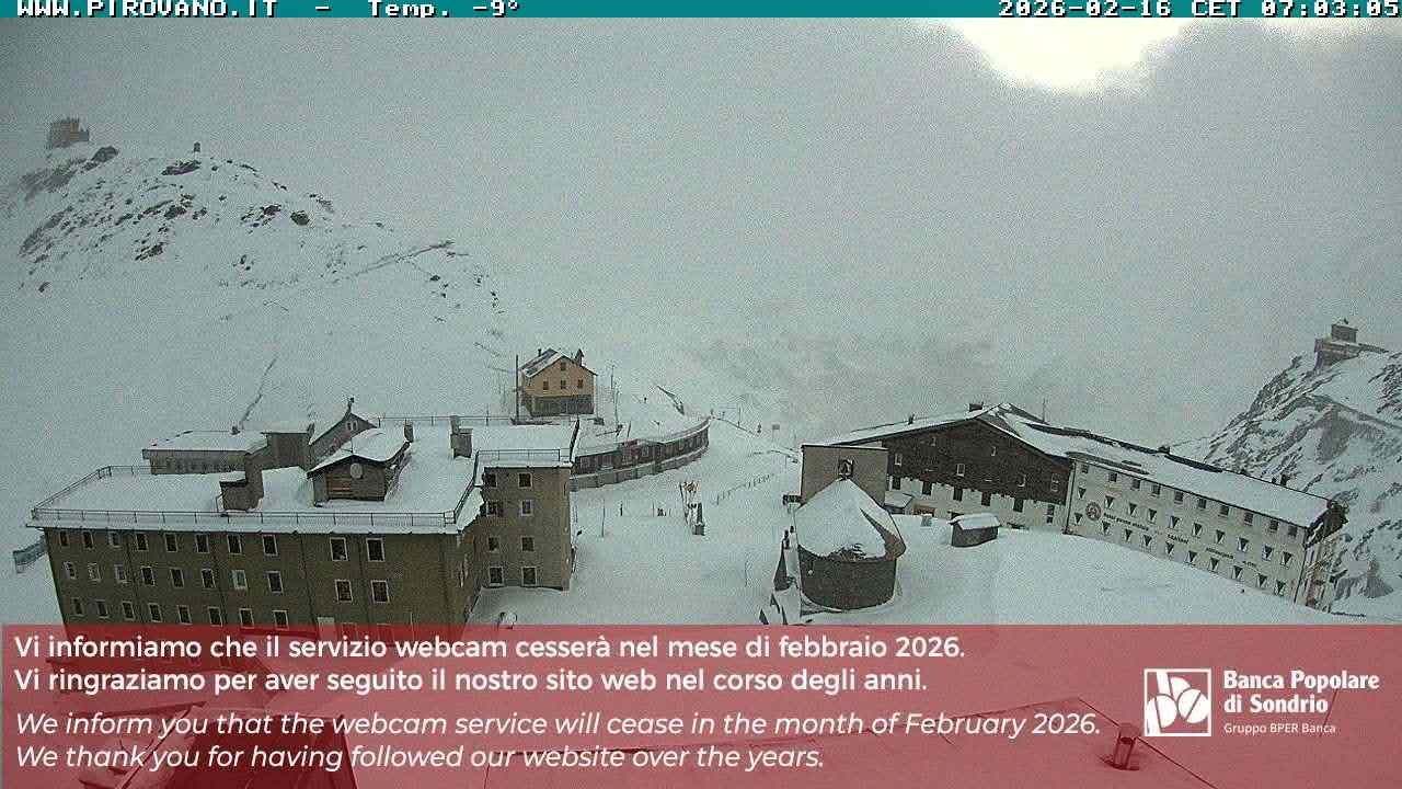 Archiv Foto Webcam Stilfserjoch, Albergo Quarto Pirovano