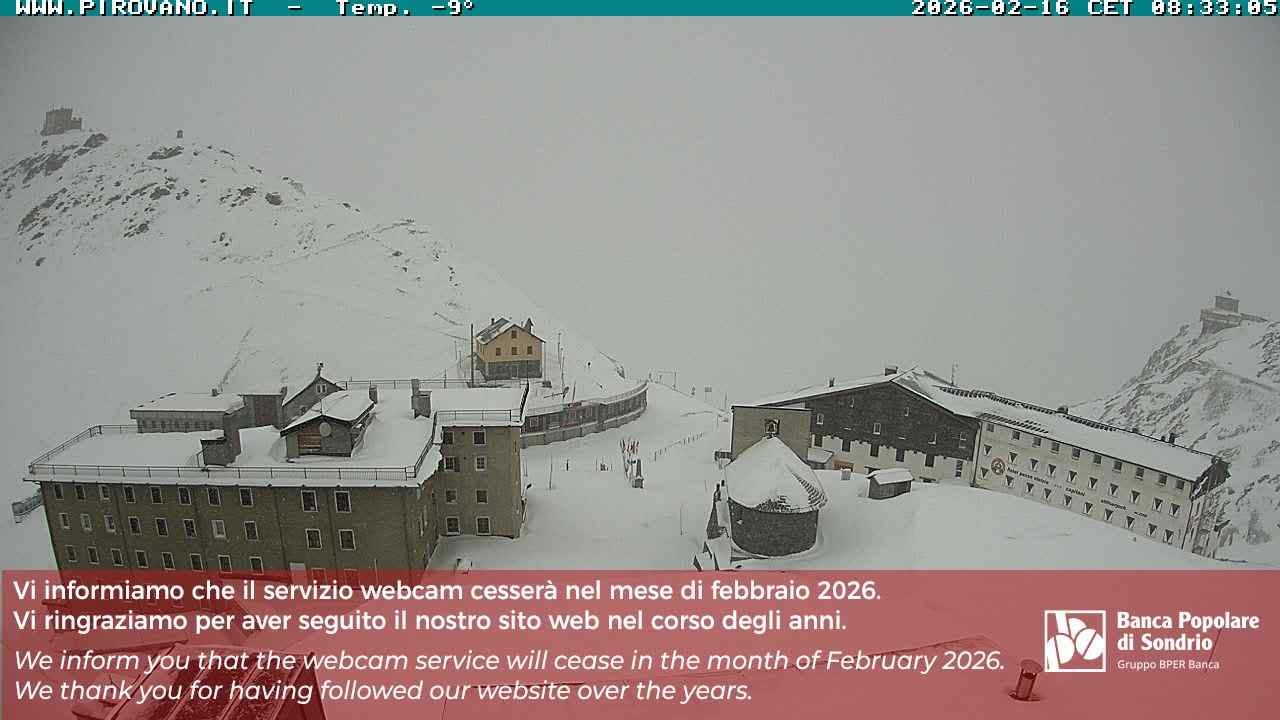 Archiv Foto Webcam Stilfserjoch, Albergo Quarto Pirovano