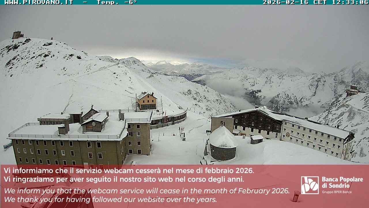 Archiv Foto Webcam Stilfserjoch, Albergo Quarto Pirovano