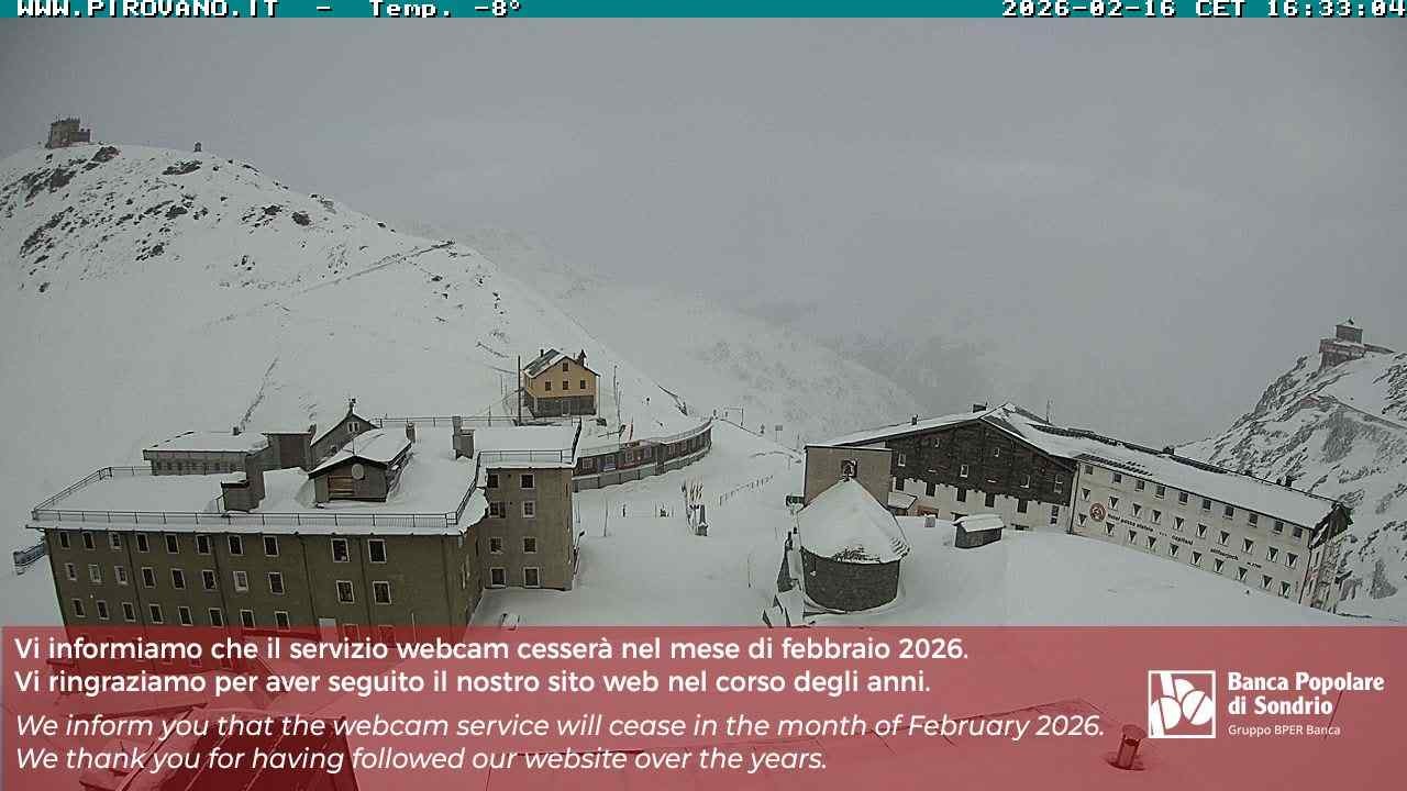Archiv Foto Webcam Stilfserjoch, Albergo Quarto Pirovano