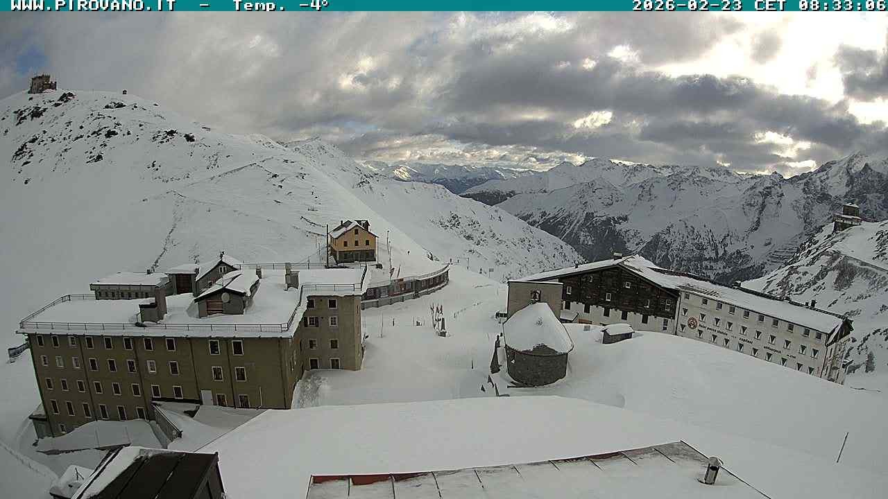 Archiv Foto Webcam Stilfserjoch, Albergo Quarto Pirovano