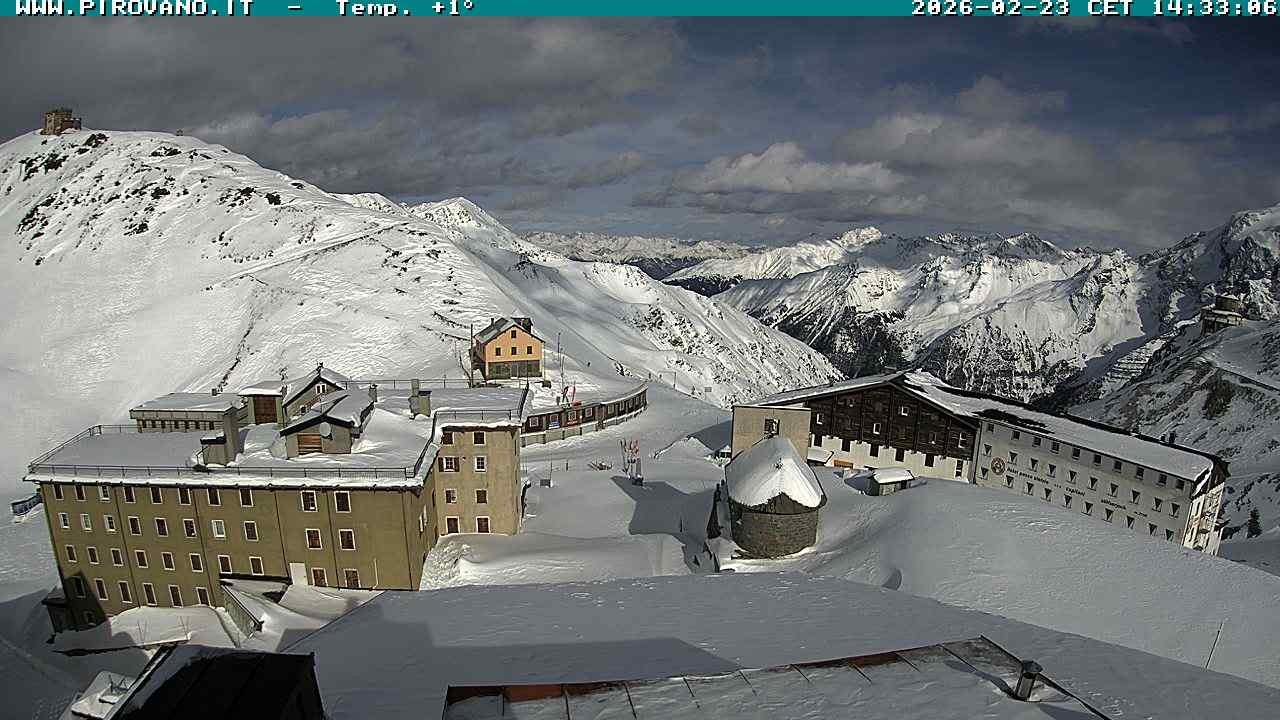 Archiv Foto Webcam Stilfserjoch, Albergo Quarto Pirovano