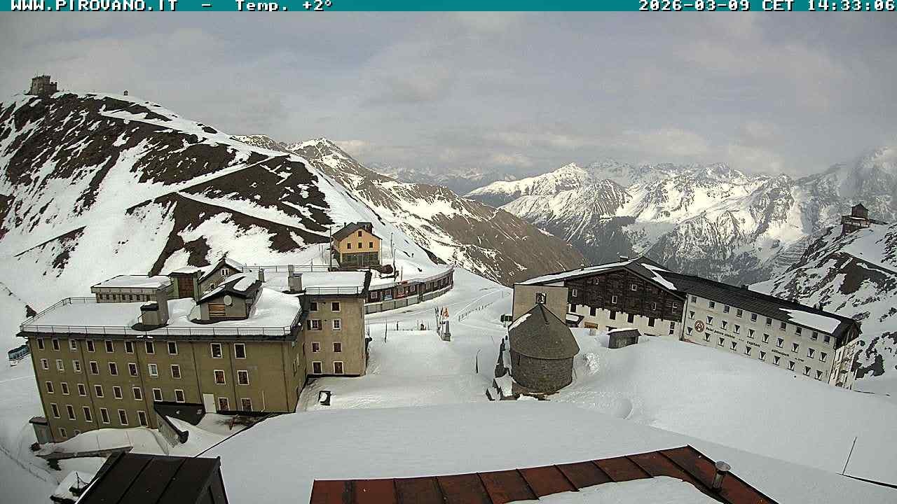 Archiv Foto Webcam Stilfserjoch, Albergo Quarto Pirovano