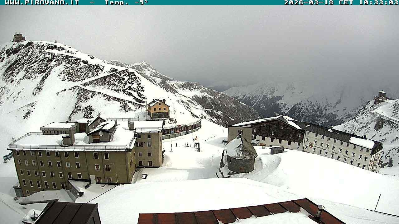 Archiv Foto Webcam Stilfserjoch, Albergo Quarto Pirovano