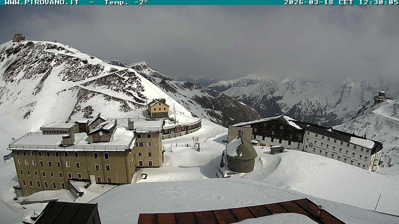 Archiv Foto Webcam Stilfserjoch, Albergo Quarto Pirovano