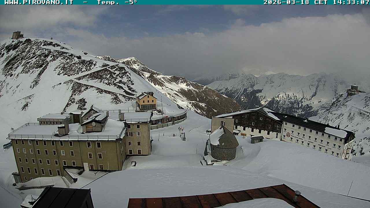 Archiv Foto Webcam Stilfserjoch, Albergo Quarto Pirovano