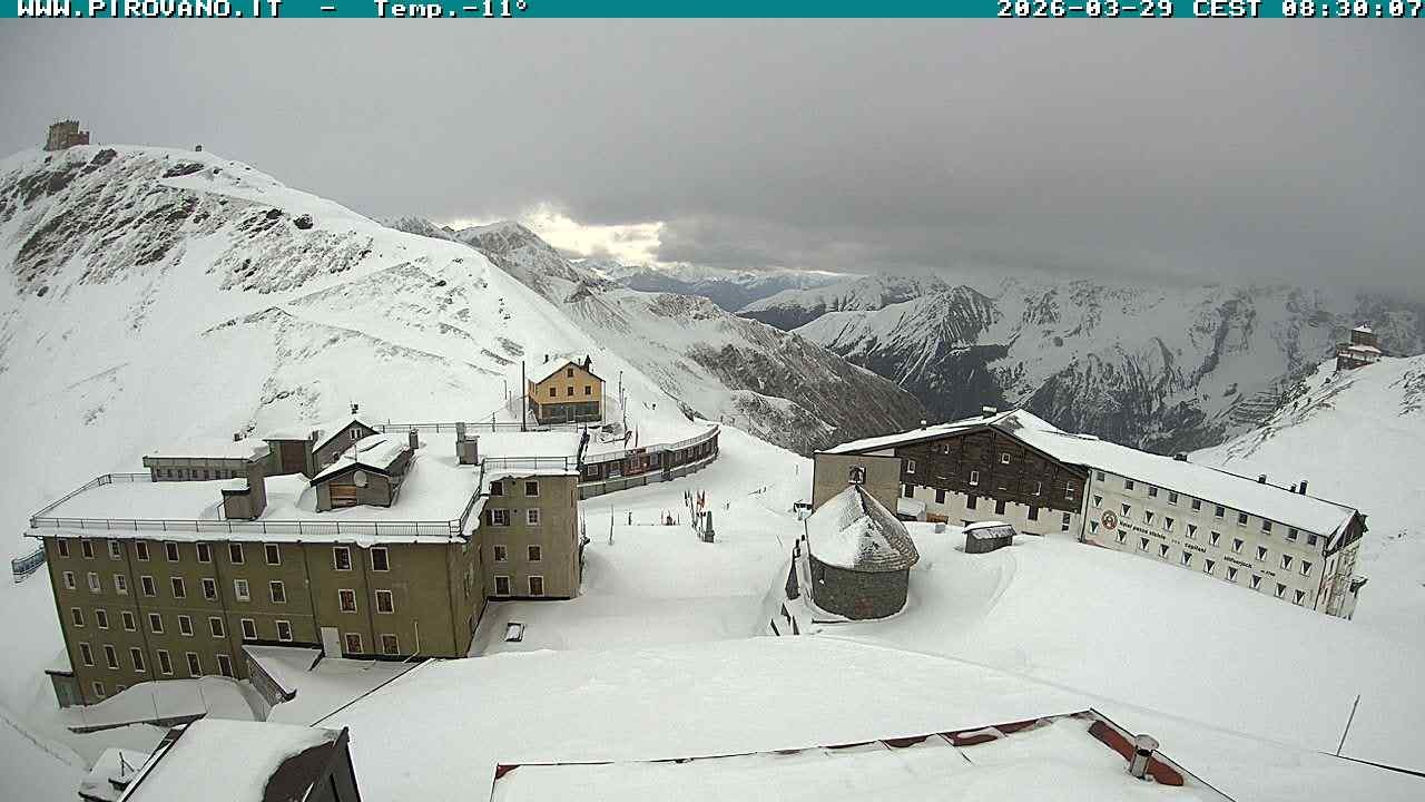 Archiv Foto Webcam Stilfserjoch, Albergo Quarto Pirovano