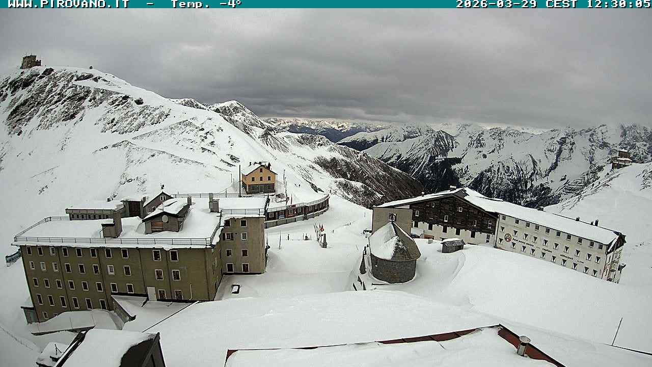 Archiv Foto Webcam Stilfserjoch, Albergo Quarto Pirovano