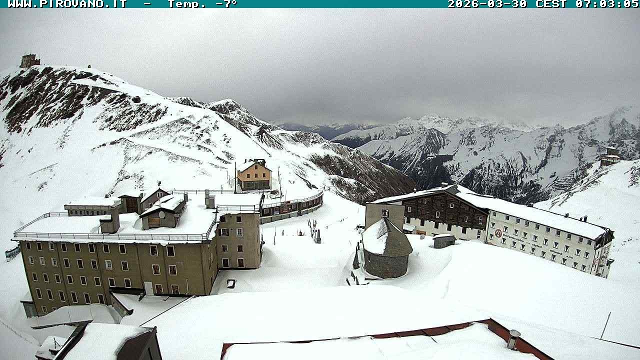 Archiv Foto Webcam Stilfserjoch, Albergo Quarto Pirovano