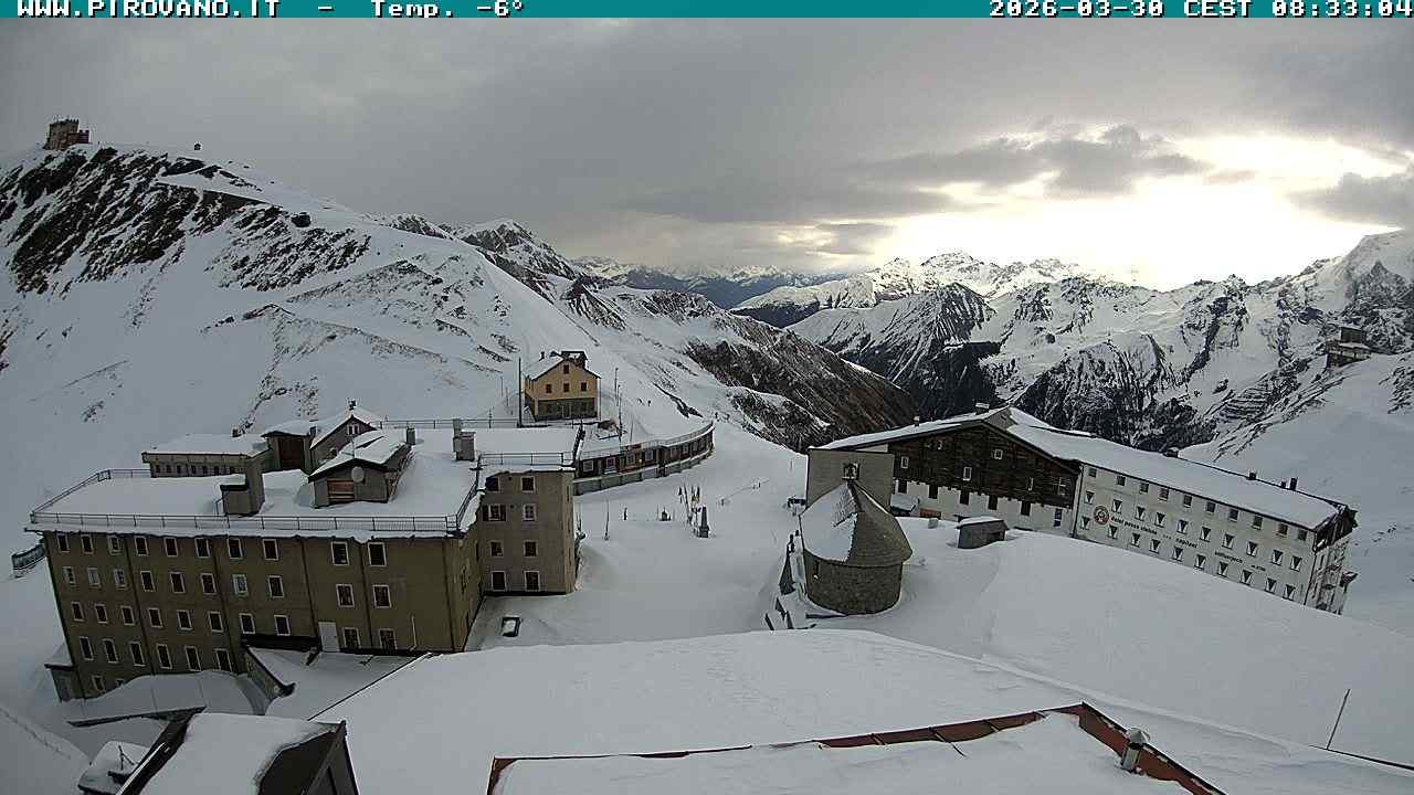 Archiv Foto Webcam Stilfserjoch, Albergo Quarto Pirovano