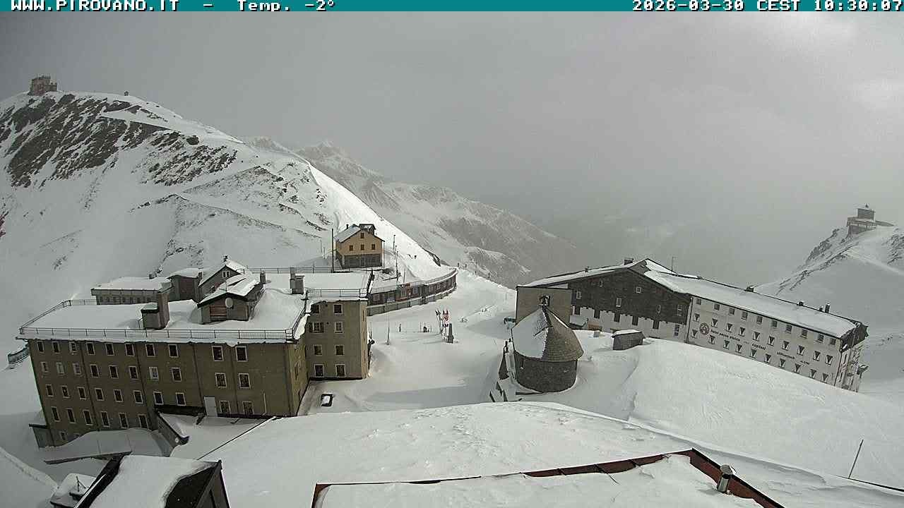 Archiv Foto Webcam Stilfserjoch, Albergo Quarto Pirovano