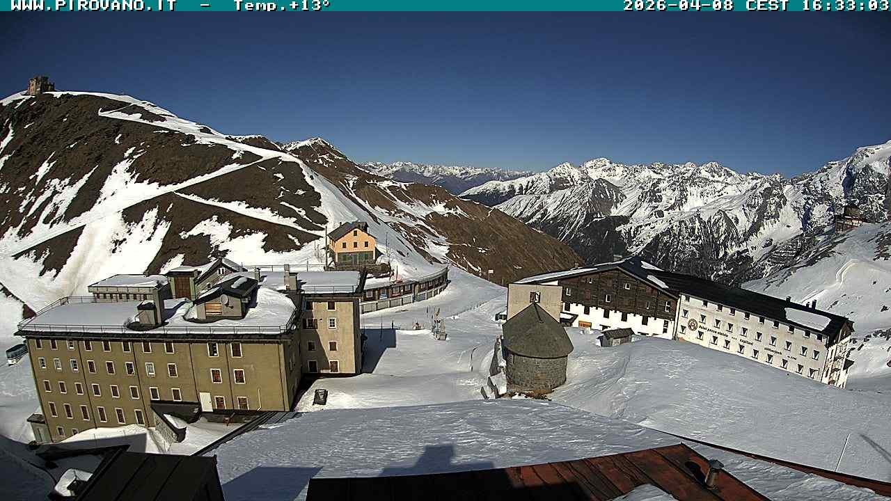 Archiv Foto Webcam Stilfserjoch, Albergo Quarto Pirovano