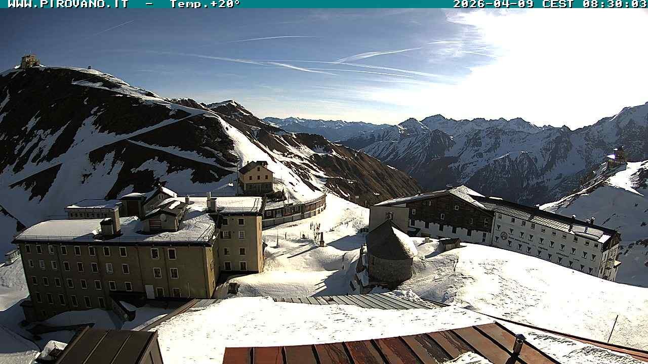 Archiv Foto Webcam Stilfserjoch, Albergo Quarto Pirovano