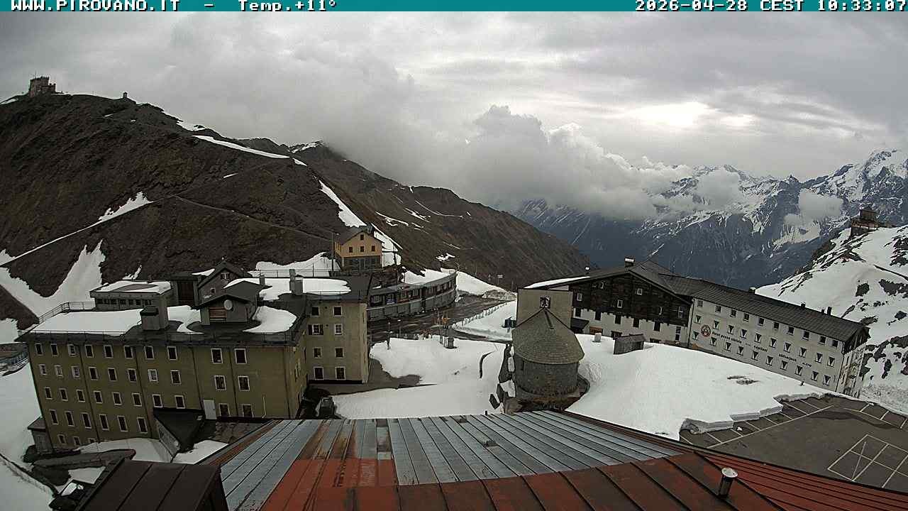 Archiv Foto Webcam Stilfserjoch, Albergo Quarto Pirovano