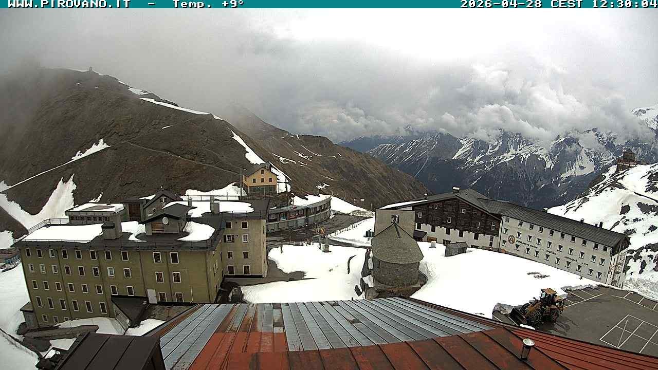 Archiv Foto Webcam Stilfserjoch, Albergo Quarto Pirovano
