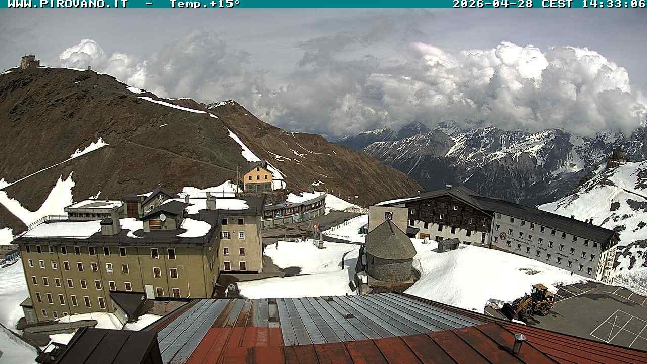 Archiv Foto Webcam Stilfserjoch, Albergo Quarto Pirovano