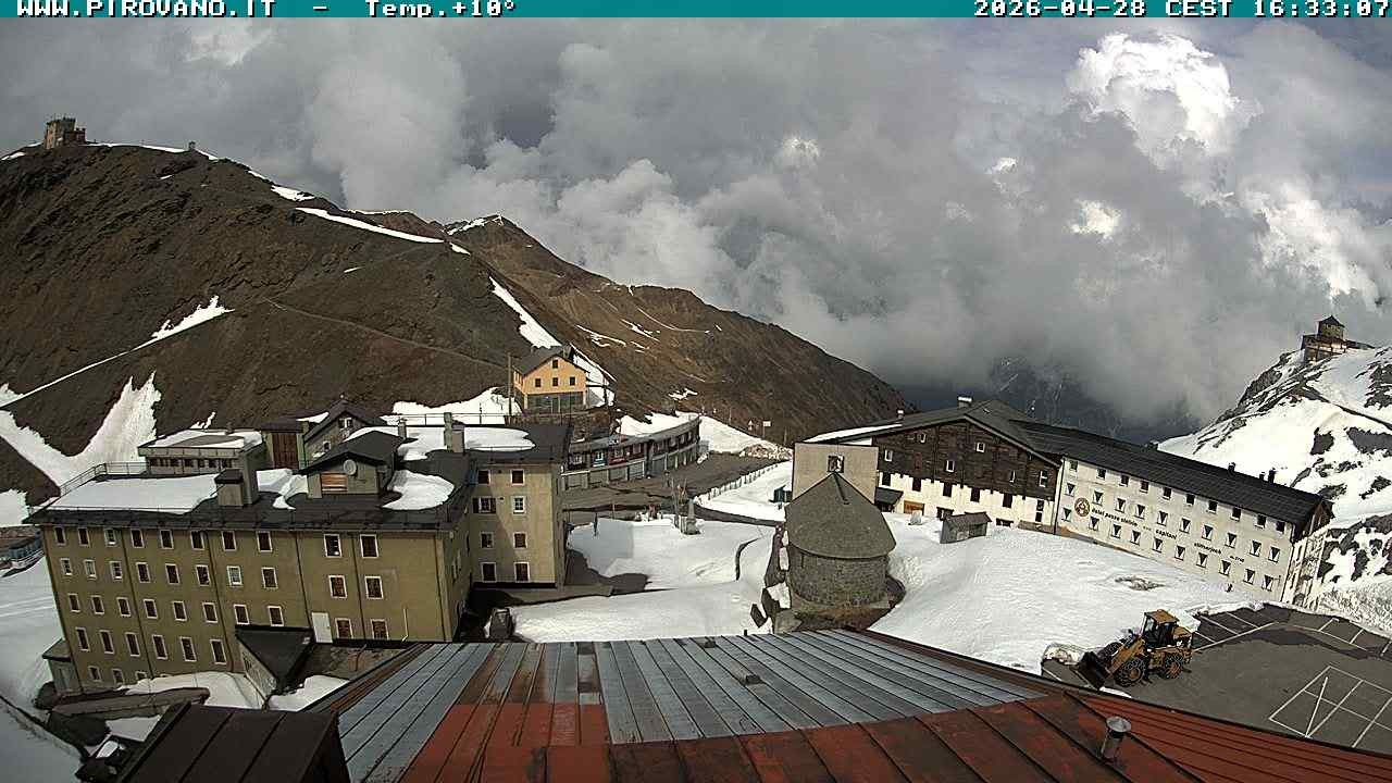 Archiv Foto Webcam Stilfserjoch, Albergo Quarto Pirovano