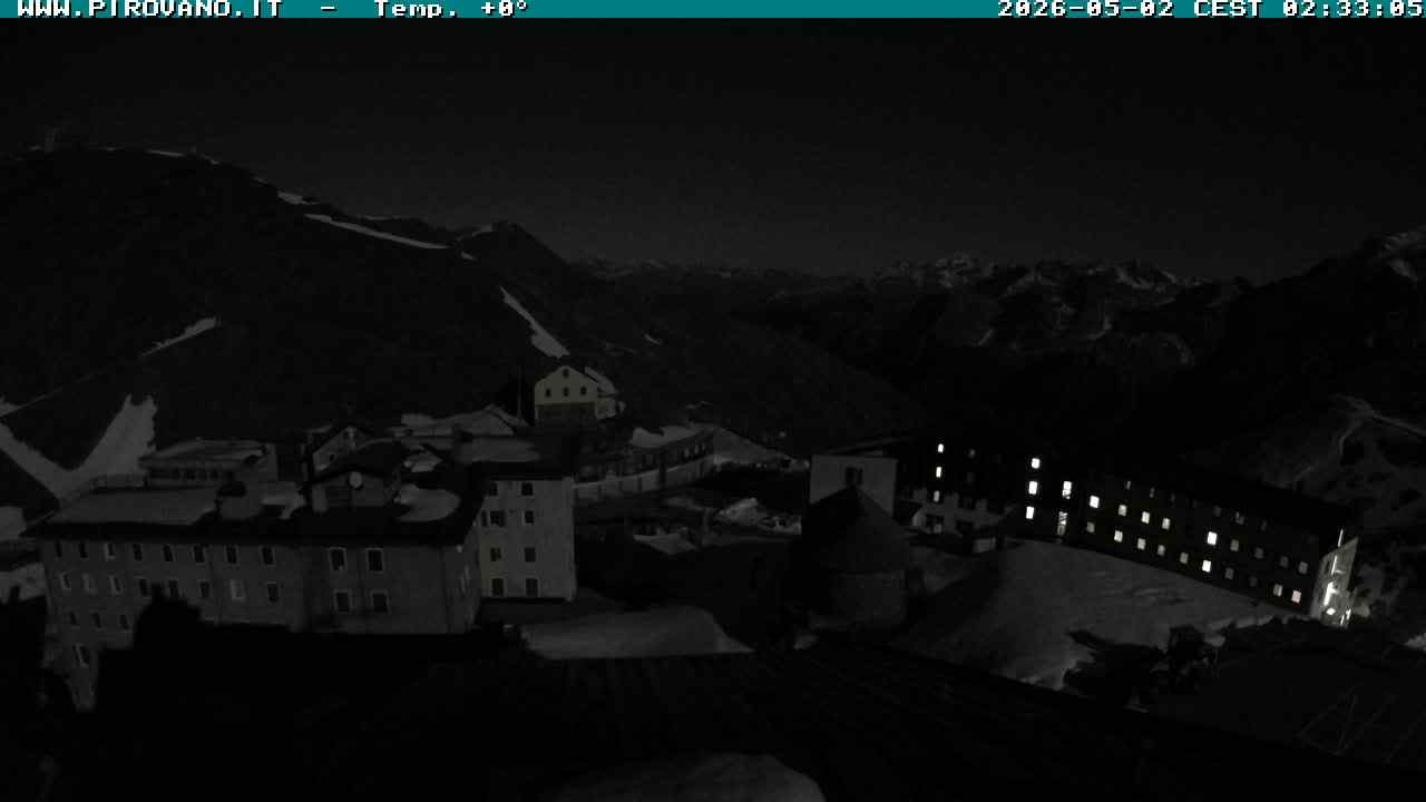 Archiv Foto Webcam Stilfserjoch, Albergo Quarto Pirovano