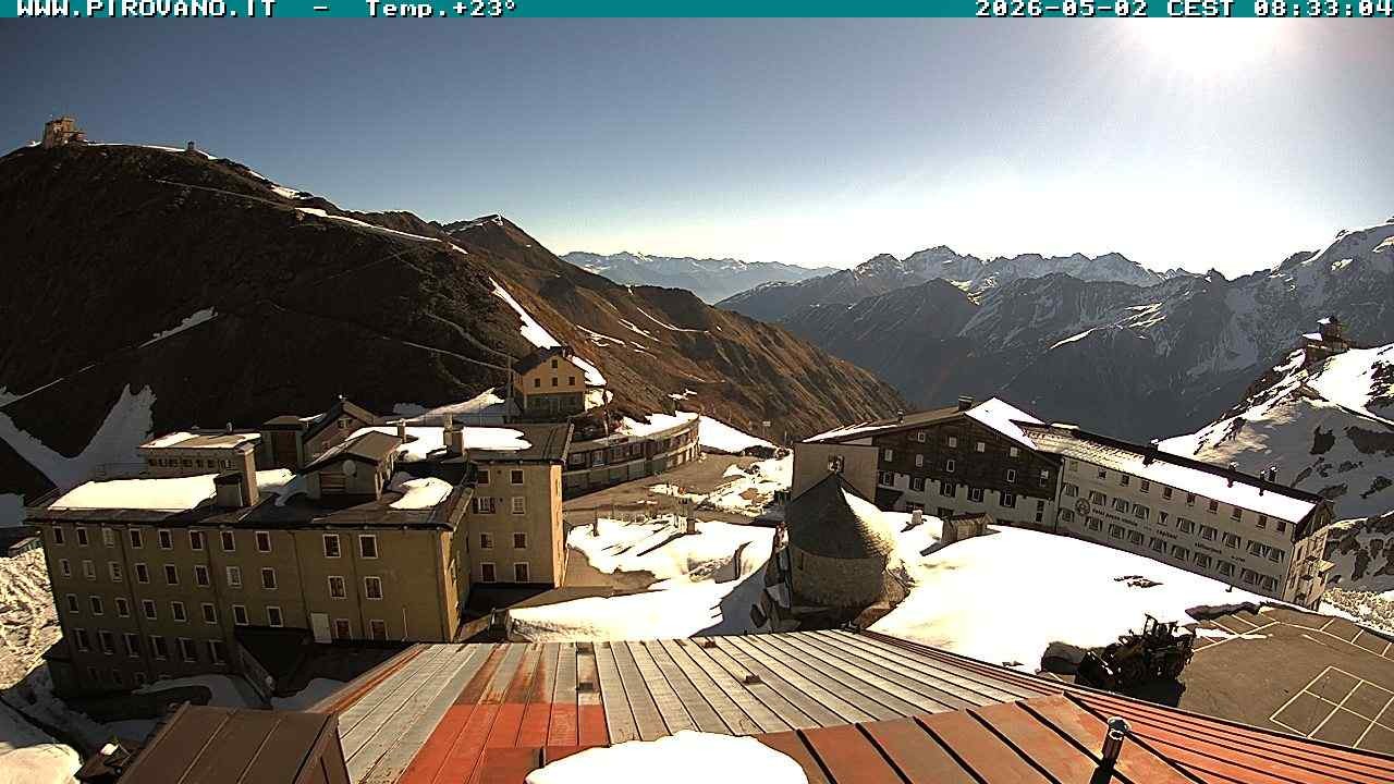 Archiv Foto Webcam Stilfserjoch, Albergo Quarto Pirovano