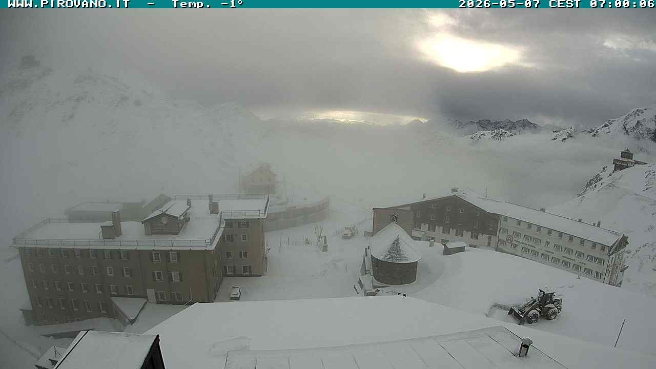 Archiv Foto Webcam Stilfserjoch, Albergo Quarto Pirovano