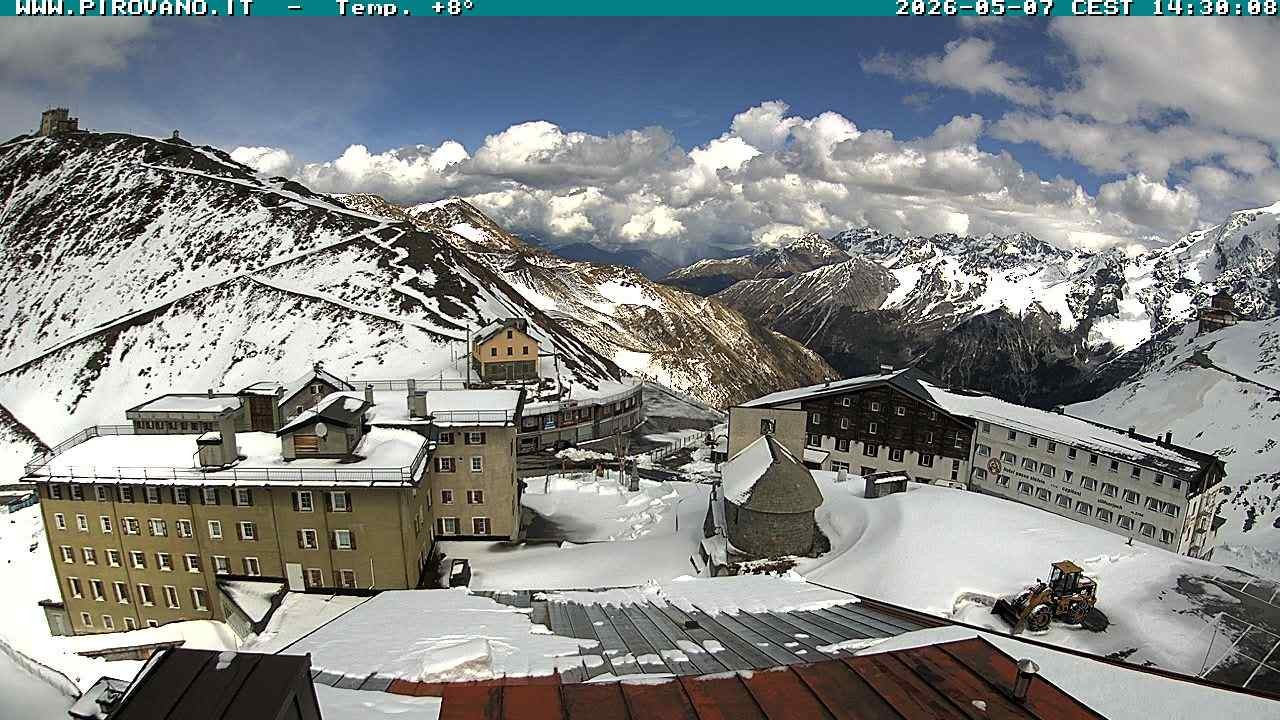 Archiv Foto Webcam Stilfserjoch, Albergo Quarto Pirovano