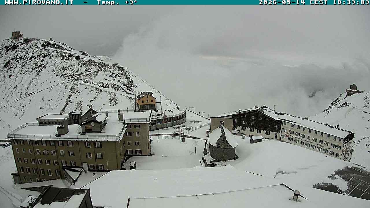 Archiv Foto Webcam Stilfserjoch, Albergo Quarto Pirovano