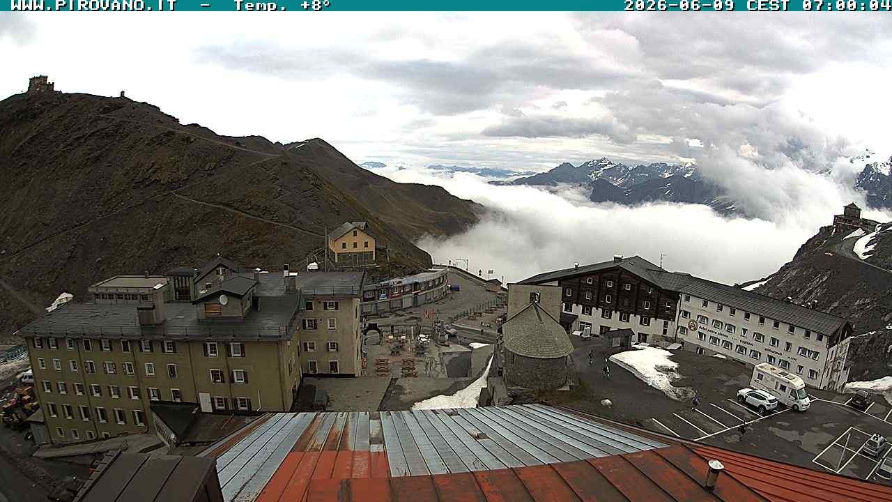 Archiv Foto Webcam Stilfserjoch, Albergo Quarto Pirovano