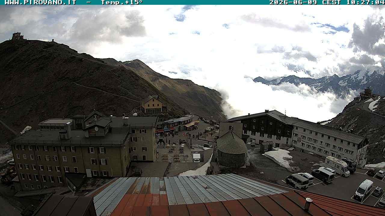 Archiv Foto Webcam Stilfserjoch, Albergo Quarto Pirovano