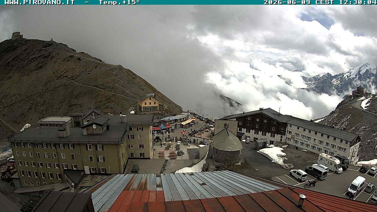 Archiv Foto Webcam Stilfserjoch, Albergo Quarto Pirovano