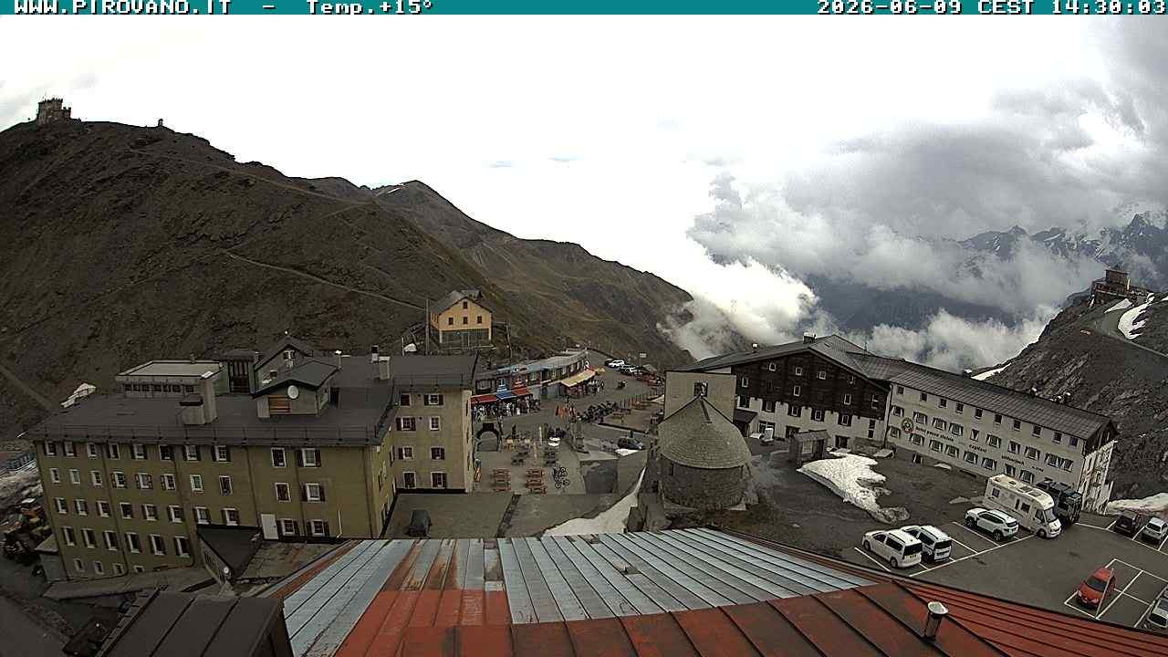 Archiv Foto Webcam Stilfserjoch, Albergo Quarto Pirovano