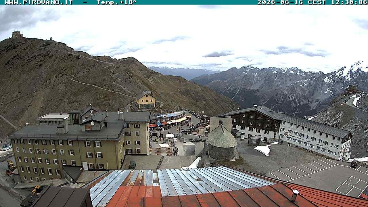 Archiv Foto Webcam Stilfserjoch, Albergo Quarto Pirovano