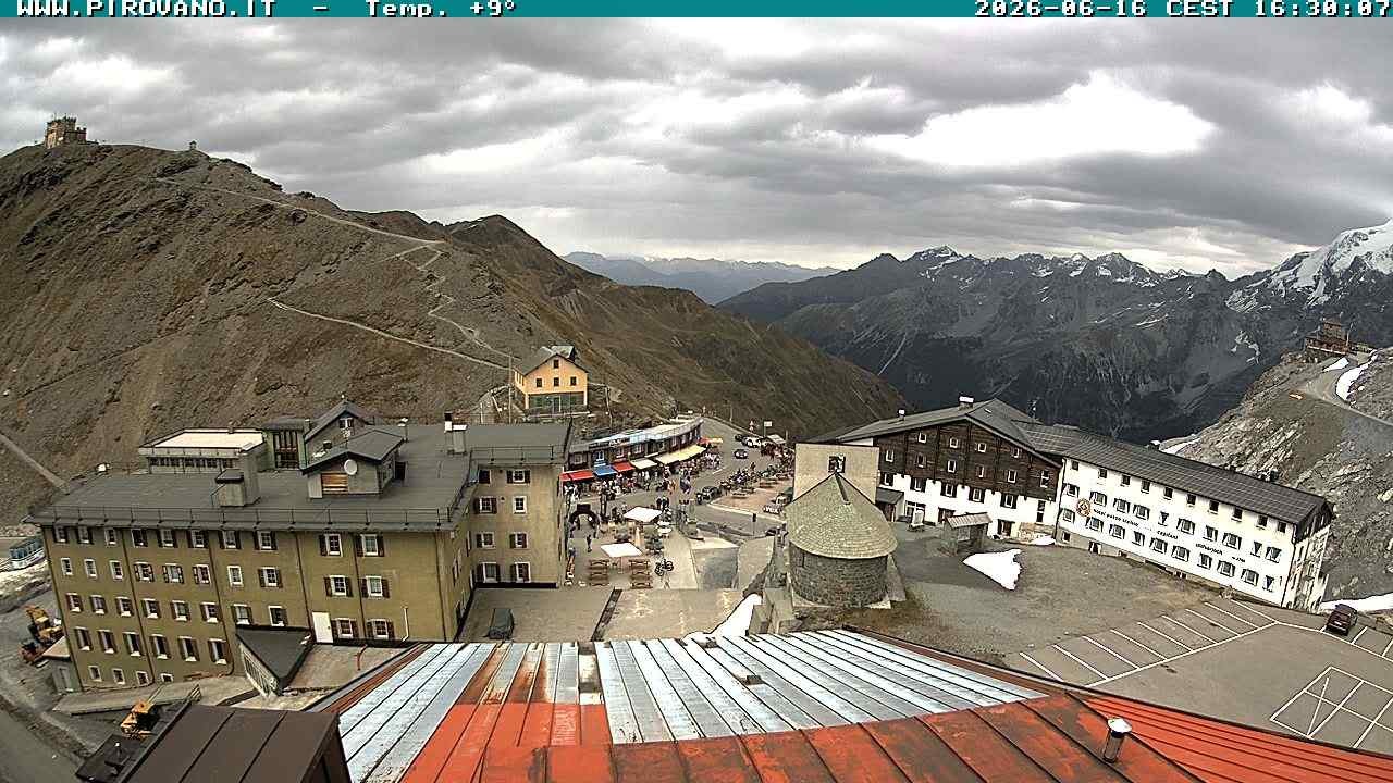 Archiv Foto Webcam Stilfserjoch, Albergo Quarto Pirovano