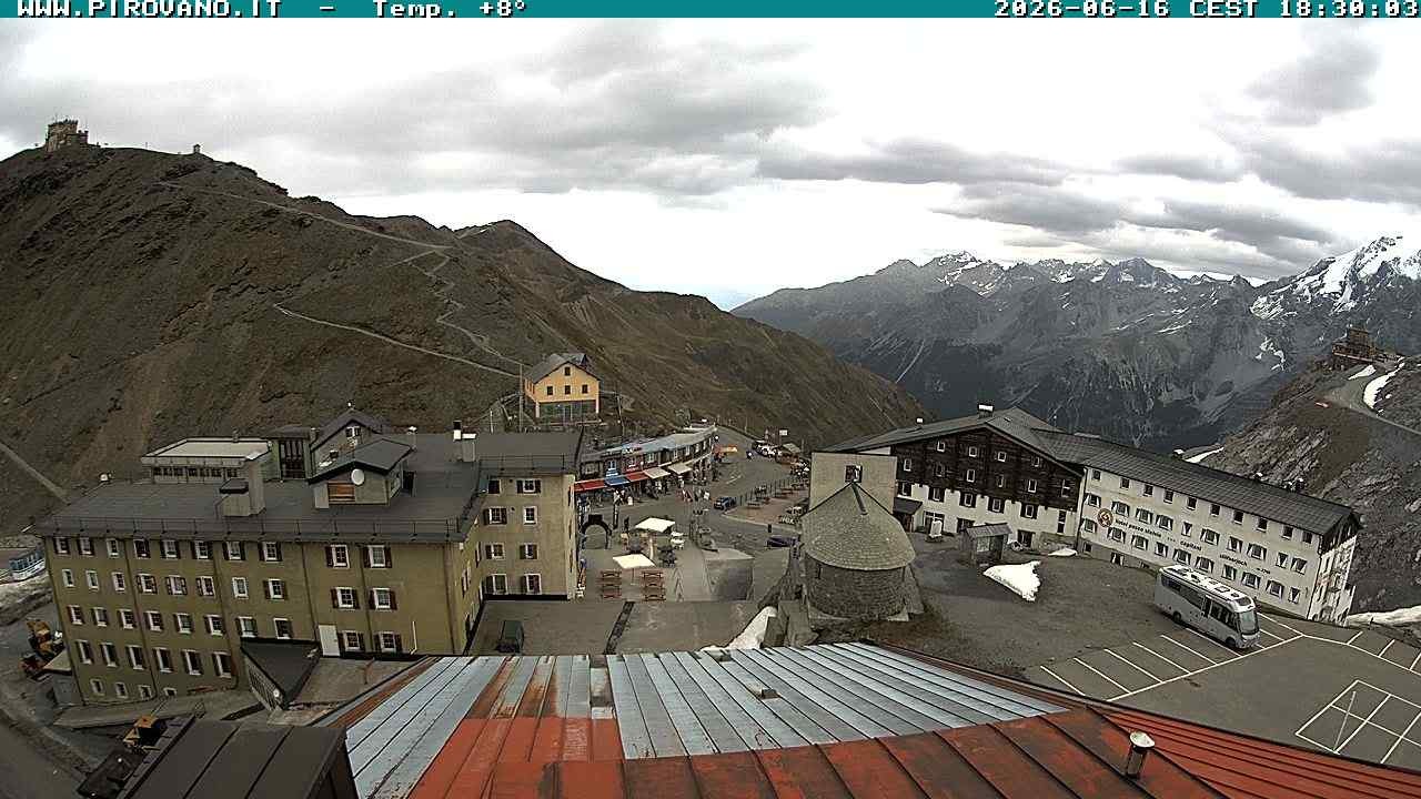 Archiv Foto Webcam Stilfserjoch, Albergo Quarto Pirovano
