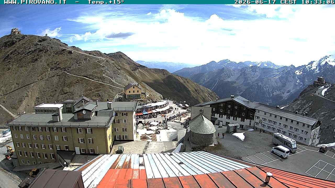 Archiv Foto Webcam Stilfserjoch, Albergo Quarto Pirovano