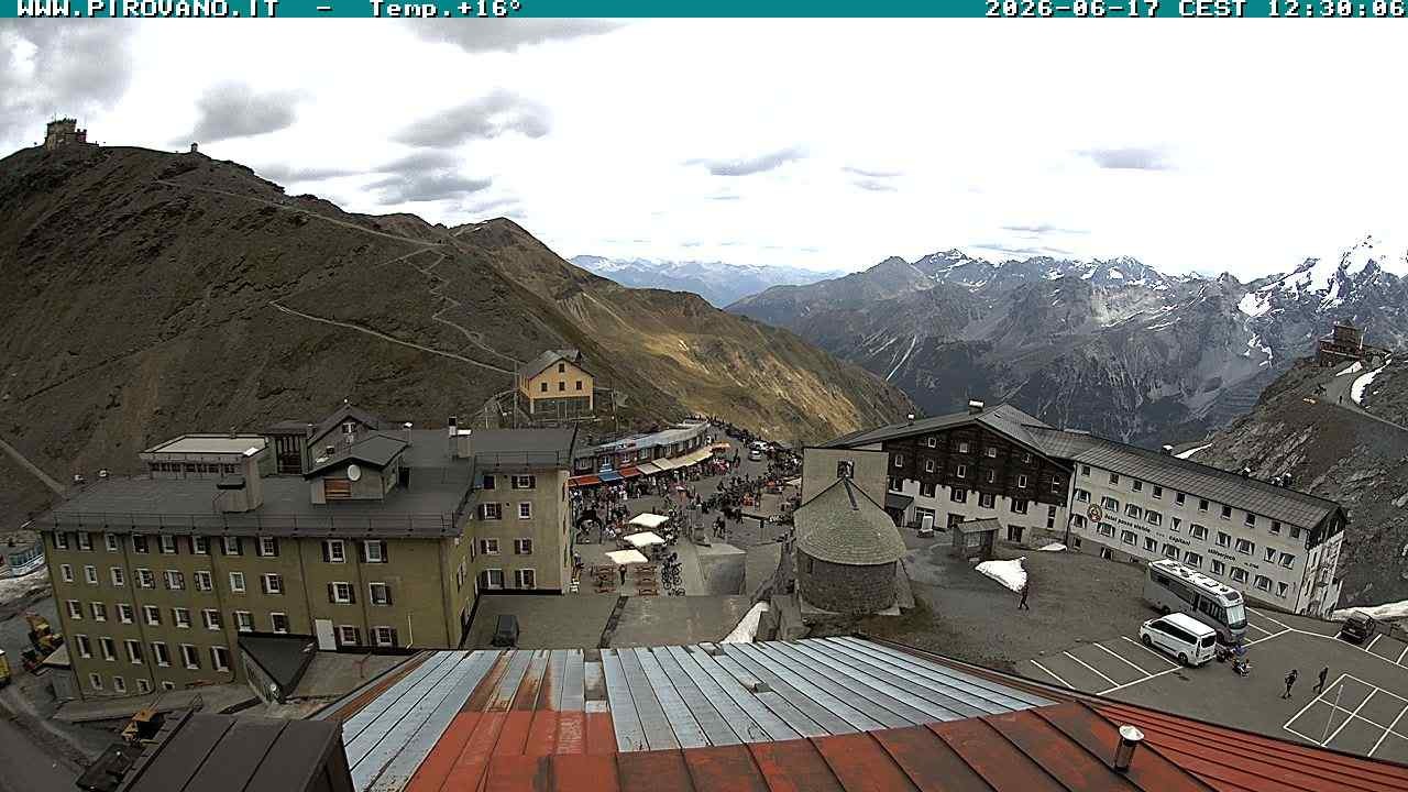 Archiv Foto Webcam Stilfserjoch, Albergo Quarto Pirovano