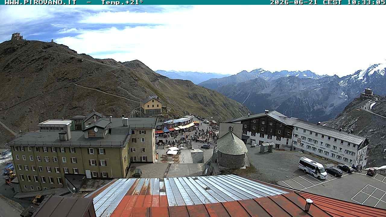 Archiv Foto Webcam Stilfserjoch, Albergo Quarto Pirovano