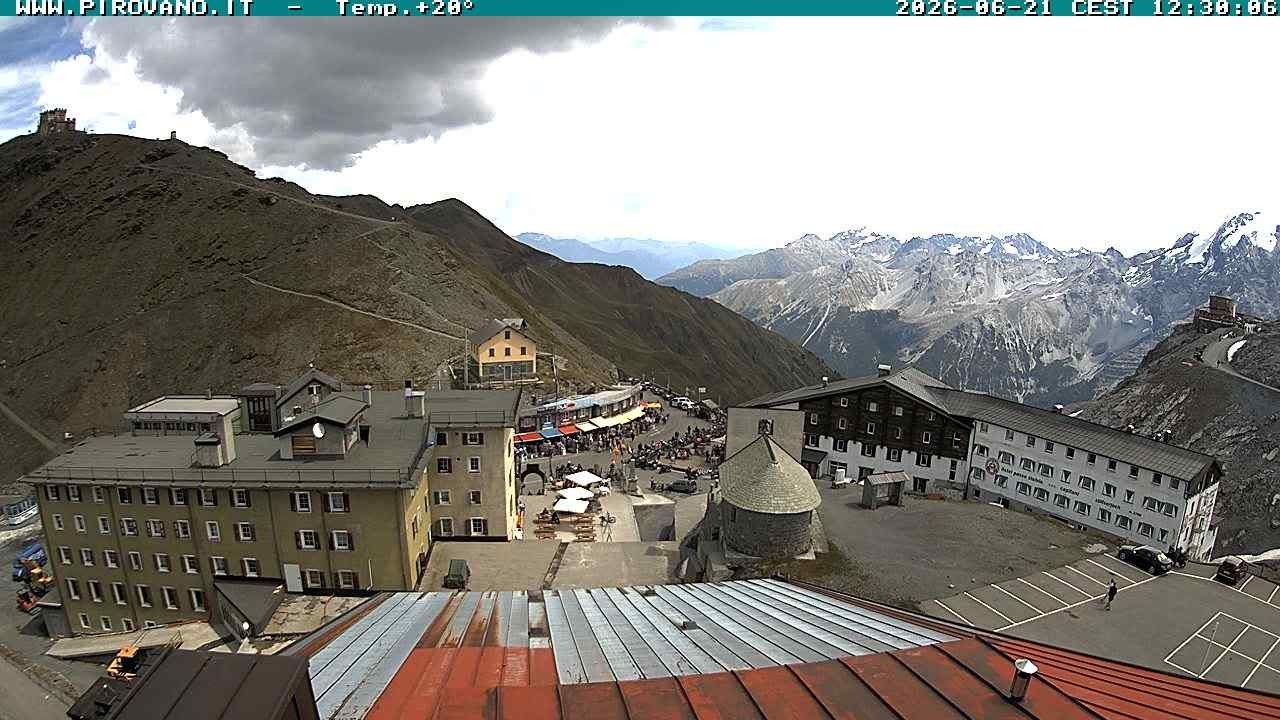 Archiv Foto Webcam Stilfserjoch, Albergo Quarto Pirovano