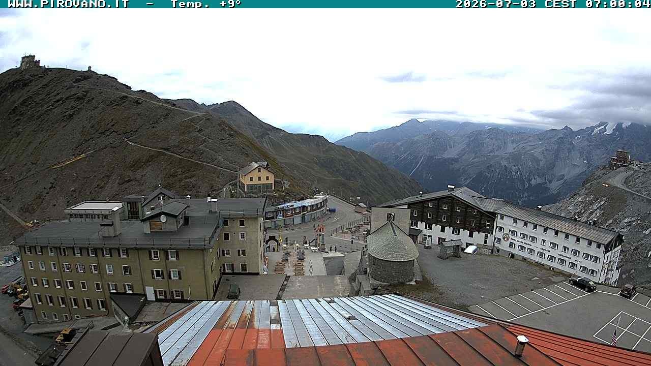 Archiv Foto Webcam Stilfserjoch, Albergo Quarto Pirovano