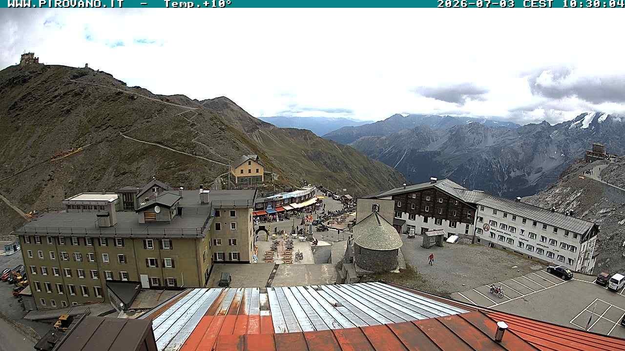 Archiv Foto Webcam Stilfserjoch, Albergo Quarto Pirovano