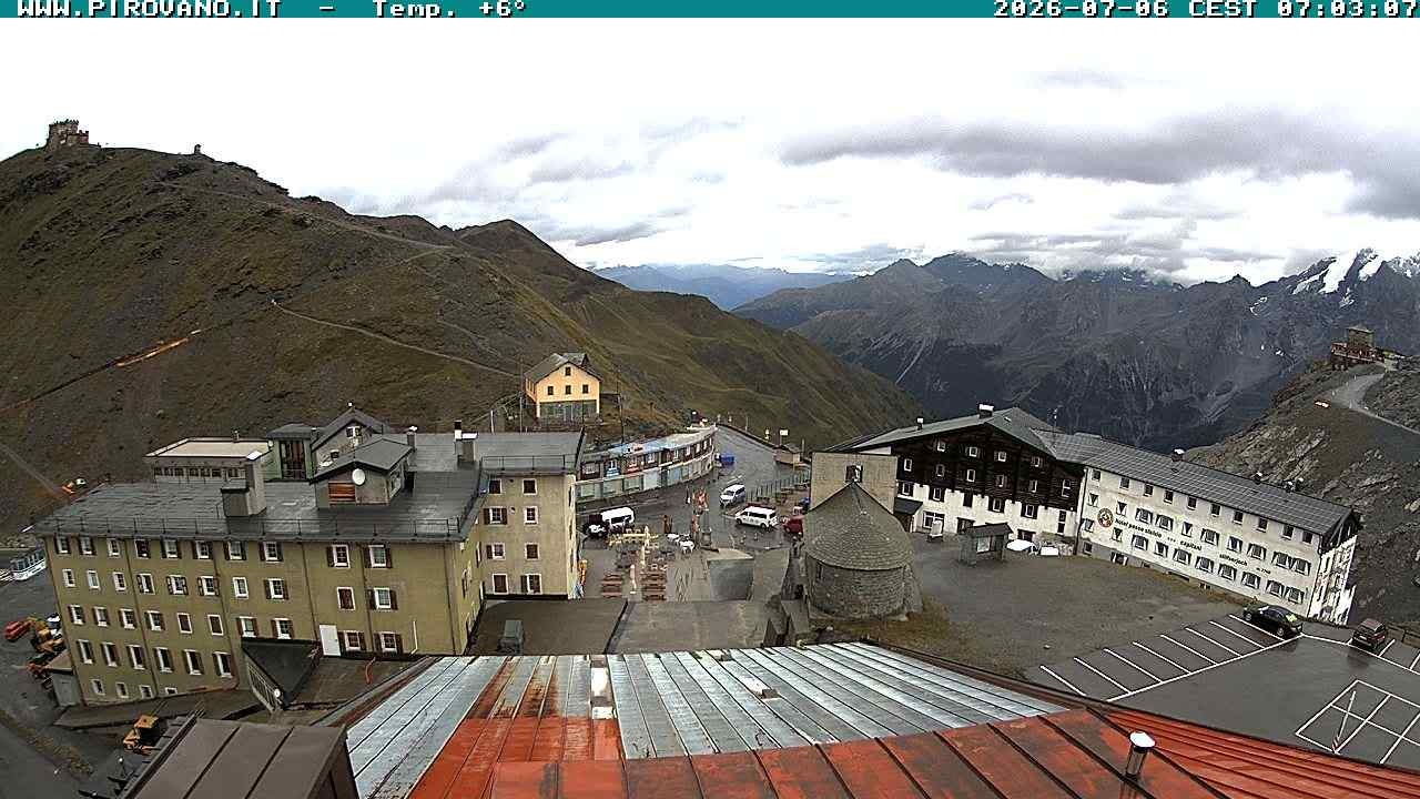 Archiv Foto Webcam Stilfserjoch, Albergo Quarto Pirovano