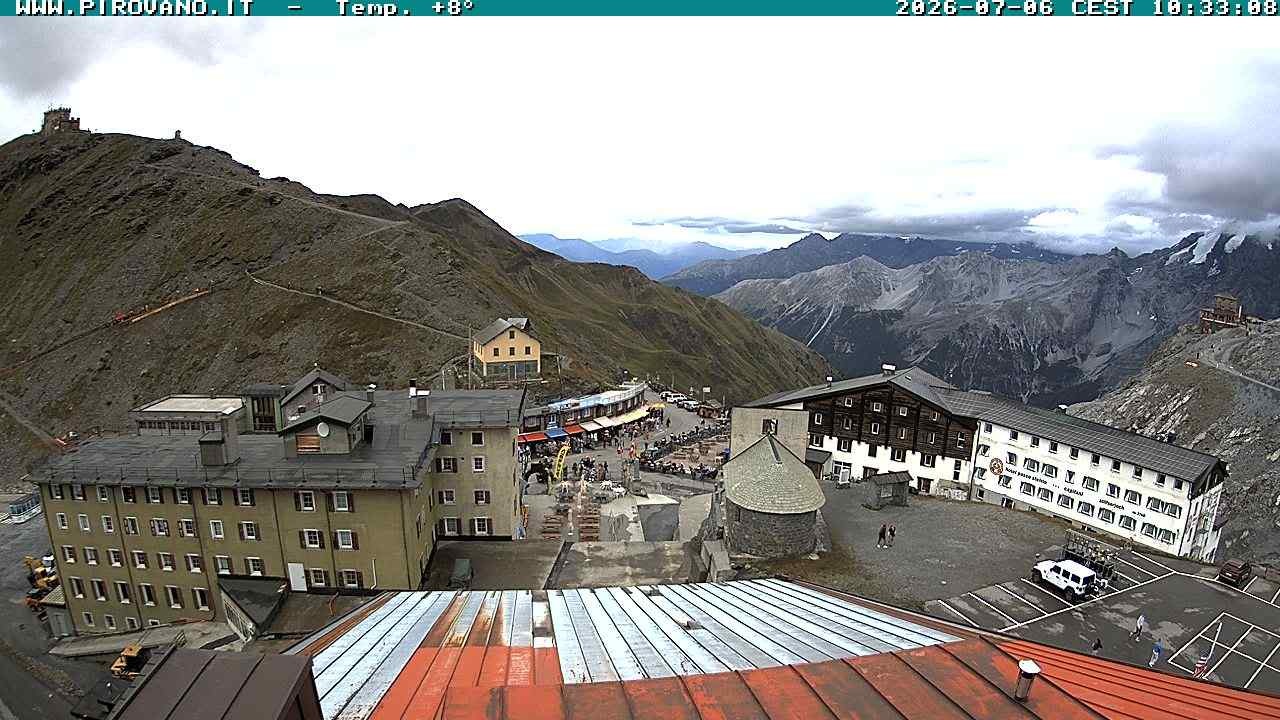 Archiv Foto Webcam Stilfserjoch, Albergo Quarto Pirovano