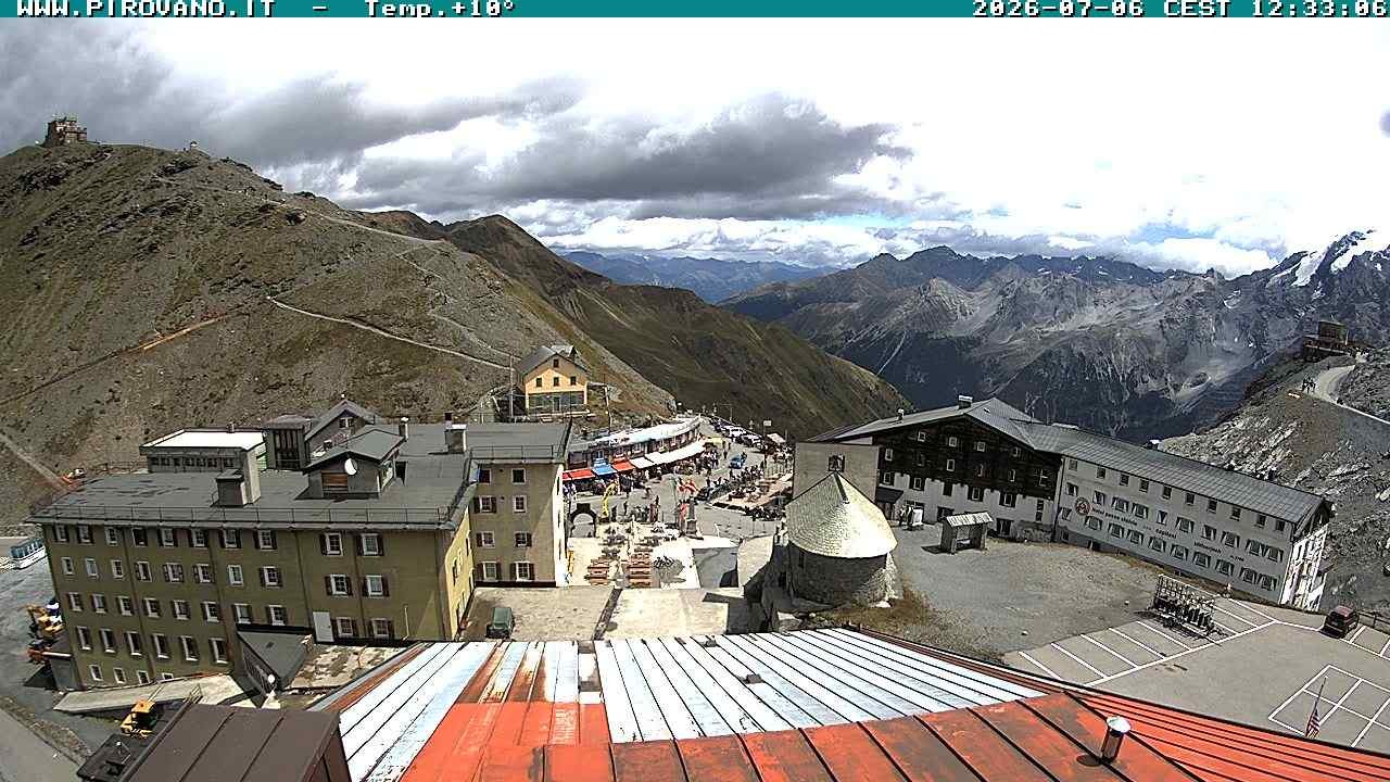 Archiv Foto Webcam Stilfserjoch, Albergo Quarto Pirovano